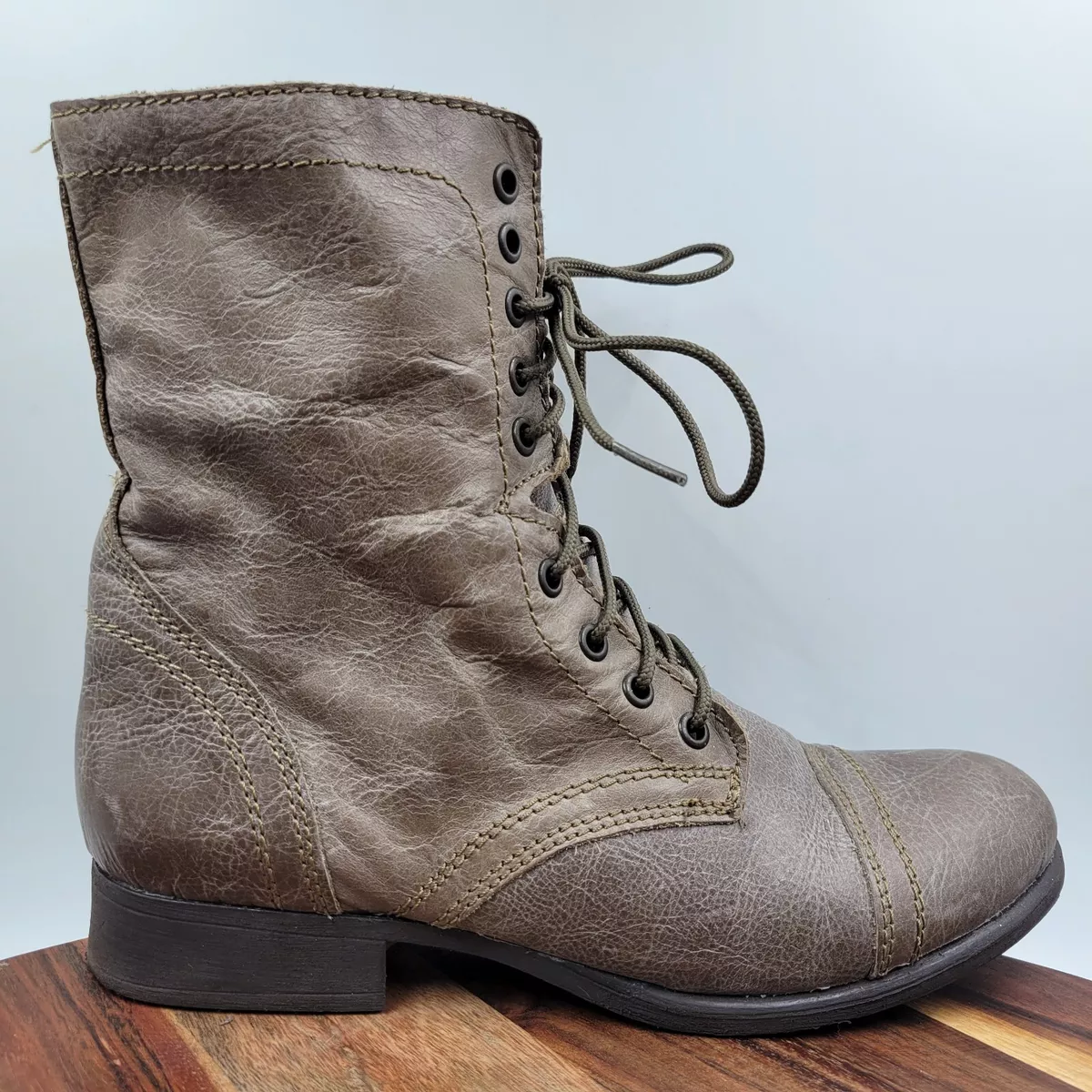 Steve madden troopa taupe cheap