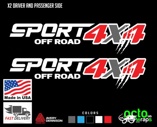 fits nissan frontier offroad 4X4 sport F150 Silverado Sierra side decal sticker - Picture 7 of 12