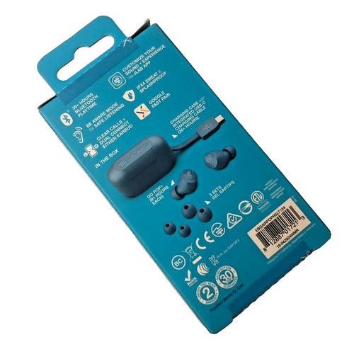 JLab GO Air POP True Wireless Earbuds In Ear Headphones Slate 32+ Hours Playtime - Picture 6 of 8