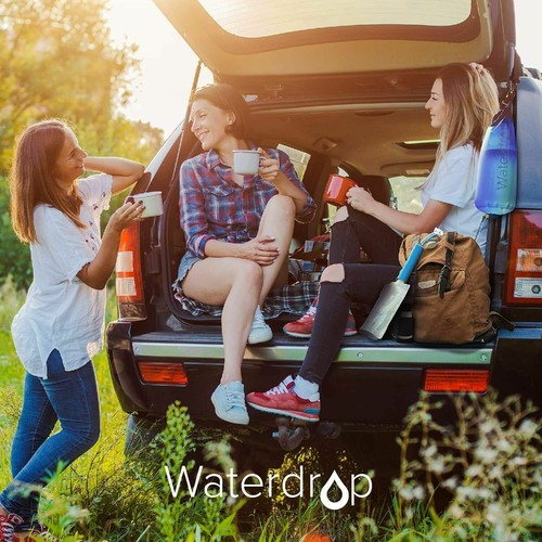Waterdrop Gravity Water Filter Straw,Portable Water Purifier Survival for hiking - Picture 9 of 9
