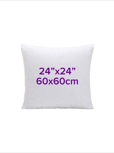 Duck Feather OR Hollowfiber Cushion Pads Inner Insert Extra Deep Filled Cushions - Picture 6 of 7