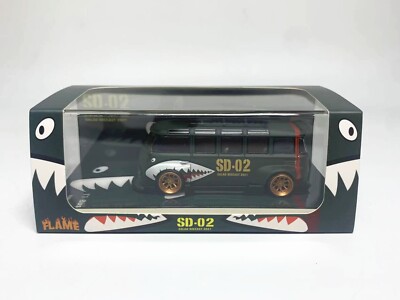 Flame 1/64 フォルクスワーゲン T1  バス ピンクパンサー Flame Models 1:64 Volkswagen T1 Kombi: Pink Panther