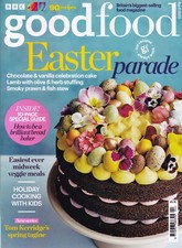 BBC GOOD FOOD MAGAZINE APRIL 2022 - NEW - EASTER PARADE COOKING WITH KIDS BREAD