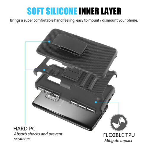 Funda protectora de grado militar funda + auriculares para Galaxy S9, S9 Plus - Imagen 15 de 20