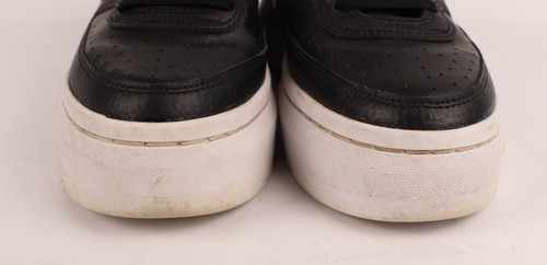 Nike Court Vision Shoes Alta Platform Black White. Women's Size 8.5 Pre-owned - Picture 3 of 11