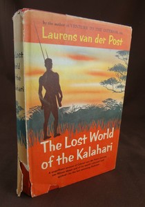 1958-1st-edition-Lost-World-of-the-Kalahari-expedition-for-vanishing-Bushmen