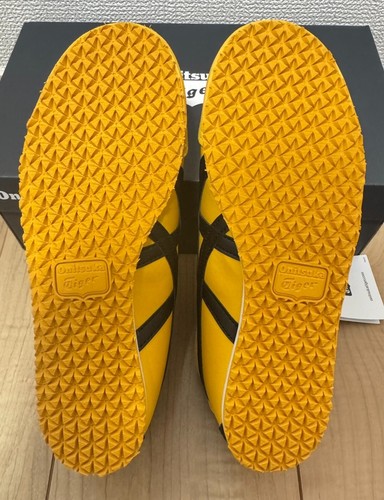 Onitsuka Tiger Mexico 66 Unisex Kinder Gelb Schwarz Schuhe Sneaker Japan Neu - Bild 12 von 13