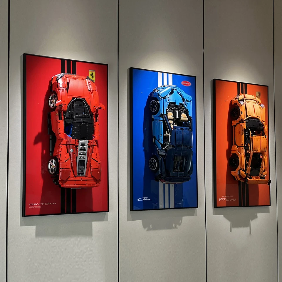 LEGO Display Frame Wall Mount Storage Technic Cars FREE FAST SHIP（SELECT IN BIO！ - Image 4 of 4