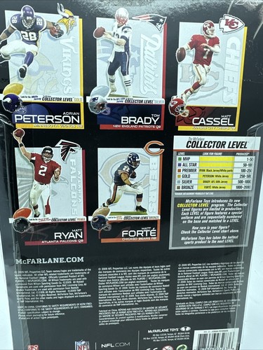 "Figura de 6"" blanca/dorada McFarlane Toys NFL Sports Adrian Peterson Vikings 2009" - Imagen 12 de 15