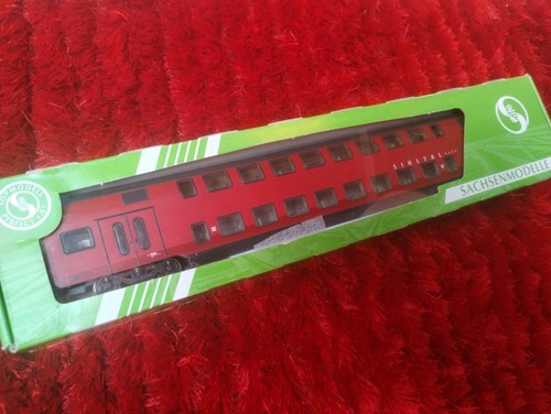 Sachsenmodelle 14015 RAIL TRAIN SWISS passenger RARE double Decker CAR HO 1:87 - Picture 13 of 13