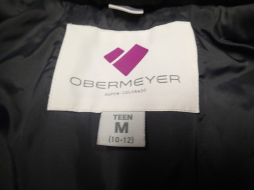 OBERMEYER HILL BLAZER HOODED JACKET in Teen size Medium (10-12) Purple Awesome! - Picture 7 of 14