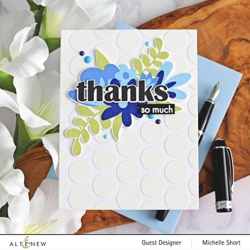 Juego de troqueles Altenew - Floral Gracias ALT6431 - Imagen 2 de 5
