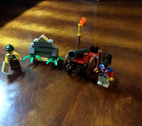 LEGO Pirates: Cannon Battle (6239) W/INSTRUCTIONAL MANUAL 100% COMPLETE