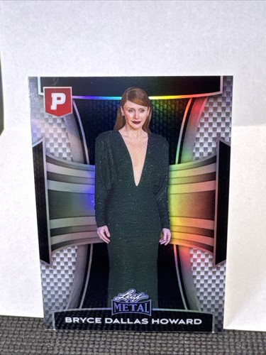 2025 Leaf Metal Pristine Auction #64 Bryce Dallas Howard Silver Refractor 49/50 - Picture 1 of 2