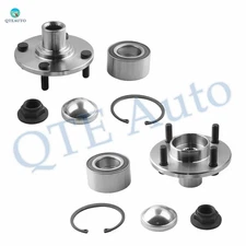 Pair of 2 Front Wheel Hub Bearing Assembly For 2000-2011 Ford Focus