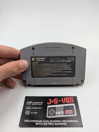 Nintendo 64 Games N64 Original Authentic OEM Games TESTED - SELECT & BUNDLE (#1) - Picture 437 of 746