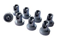 8X Korbrollen FüR Aeg Electrolux SpüLmaschine SpüLer Oberkorb 50286967000