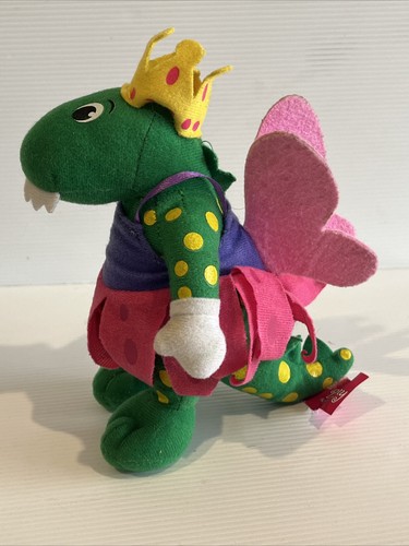 Vintage The Wiggles Dorothy the Dinosaur Ballerina Fairy 18cm Plush Toy 2012 - Bild 5 von 8
