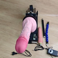 Thrusting Automatic Sex Machine XXL Big Dildo Suction 3XLR Masturbator Women Men