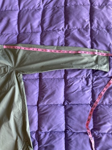 Herren OuterKnown Utilitarian Langarm Hemd mit Knöpfen Größe M oliv/army green - Bild 7 von 11