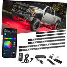 6pc Bluetooth Million Color Truck LED Underbody Underglow Accent Lighting Kit