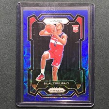 2023-24 Prizm Bilal Coulibaly Rookie Choice Blue 2/49 #153