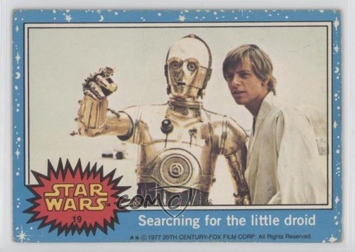 1977 Topps UK Star Wars #19 — Raw