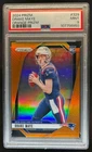 2024 Prizm Drake Maye RC Orange Rookie #/249 Patriots PSA 9