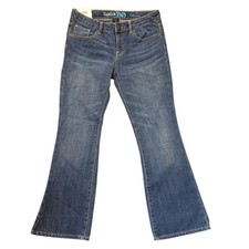Gap Kids Girl's Boot Cut Jeans Blue Denim Mid Rise Size 10 Plus NWT