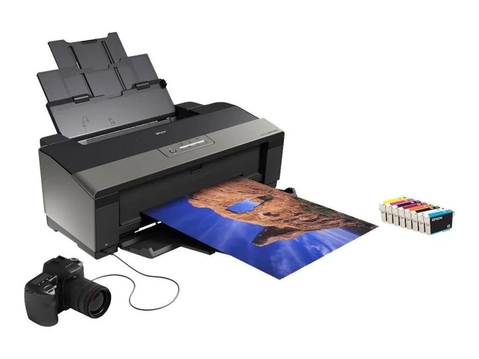 Brand New Epson Stylus R1900 Digital Photo Printer - Image 3 of 4