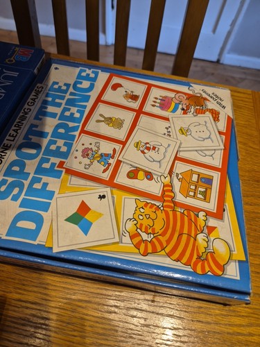 Lotto Lavoro Di Giochi Vintage Per Bambini - Foto 10 di 10