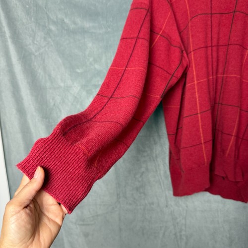 Tuttle Golf Collection 100% Kaschmir Made in Scotland Rundhals Pullover Herren XL - Bild 7 von 17