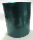 8" Tupperware Trash Can Aquamarine Bedroom Bathroom Made In USA Vtg Waste Basket