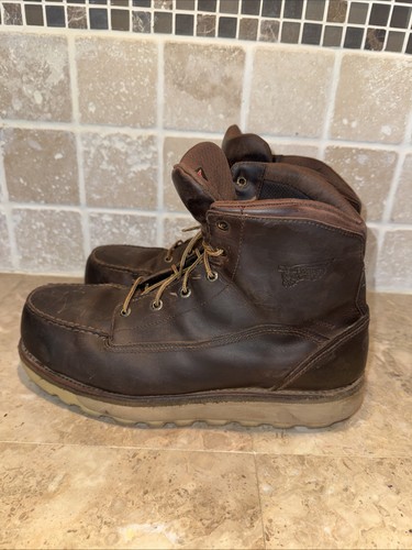 Red Wing 2440 Traction Tred Lite ASTM F2413-18 Sicherheitsstiefel Stahlkappe Größe 12 E2 - Bild 4 von 13