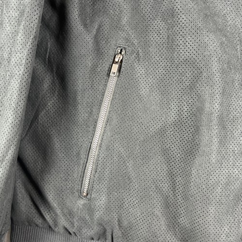 ALFANI Men's Black Nite Escape Perforated Regular-Fit Full-Zip Bomber Jacket 2XL - Picture 7 of 12