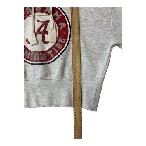 NCAA Rivalry Threads 91 Alabama University Cropped Pullover Hoodie Women Small - Picture 6 of 12