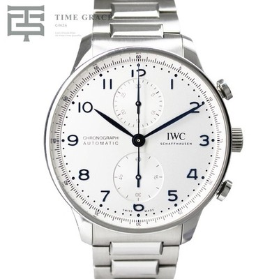 IWC Portuguese (IWC) Chronograph IW37161 IW371617 white mens Used