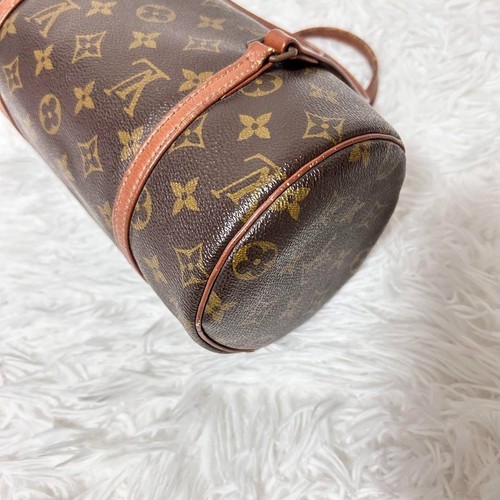 Auténtico bolso de lona Louis Vuitton Papillon monograma lona M51366 usado - Imagen 5 de 12