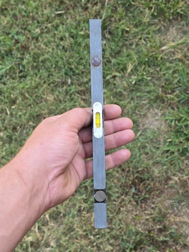 Vtg TWIX Adjustable Level 10" USA Made All Working Bubbles Old Adjustable Tool - Picture 4 of 11