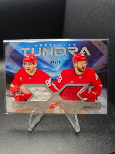 2025-26 Artifacts Patrick Kane | Alex DeBrincat Dual Game Worn Jersey /99