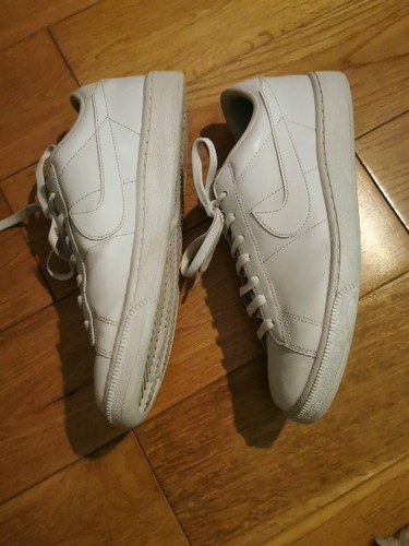 DS 2016 NIKE TENNIS CLASSIC CS UK8 EU42.5 TRIPLE ALL McENROE WIMBLEDON VTG RARE - Picture 3 of 7