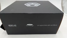 HexClad Hybrid Nonstick 14-Inch Wok with Steel Lid