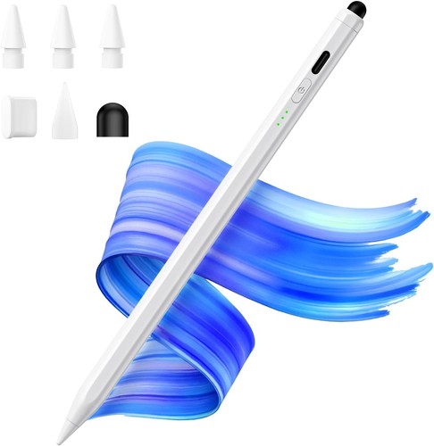 Stylus Pen for Ipad(2018-2025)-13 Mins Fast Charge with Tilt Sensitivity & Palm - 第 2/9 張圖片