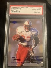 2000 Collector's Edge Graded RON DAYNE Brilliant RC /500 PSA 10 Badgers Giants