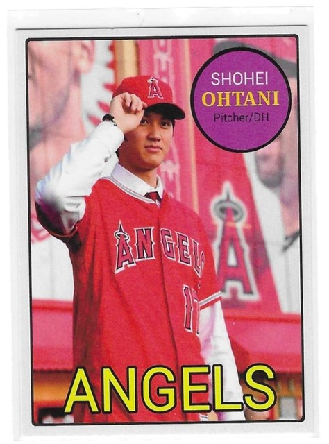 Shohei Ohtani Aceo #17 PITCHER/DH Los Angeles Angels ⚾⚾⚾