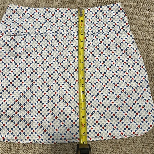 Lady Hagen Damen 17” Bauchweg Skort in Stern Multi kariert Größe L - Bild 8 von 12