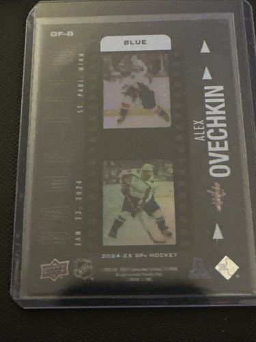 2024-25 Upper Deck Spx Alex Ovechkin Gioco Film Blu ๐ฅ # 059/199 ๐ฅ - Foto 2 di 2