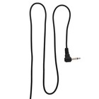3X Straight Listen Only Transparent Flexible Acoustic Tube Earpiece 3.5mm7754