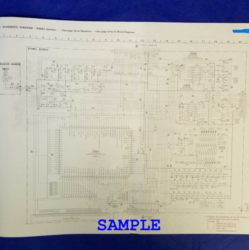 SONY HCD-GRX5 HCD-RX66 manuale di servizio carta originale OEM guida di riparazione - USA - Foto 7 di 10