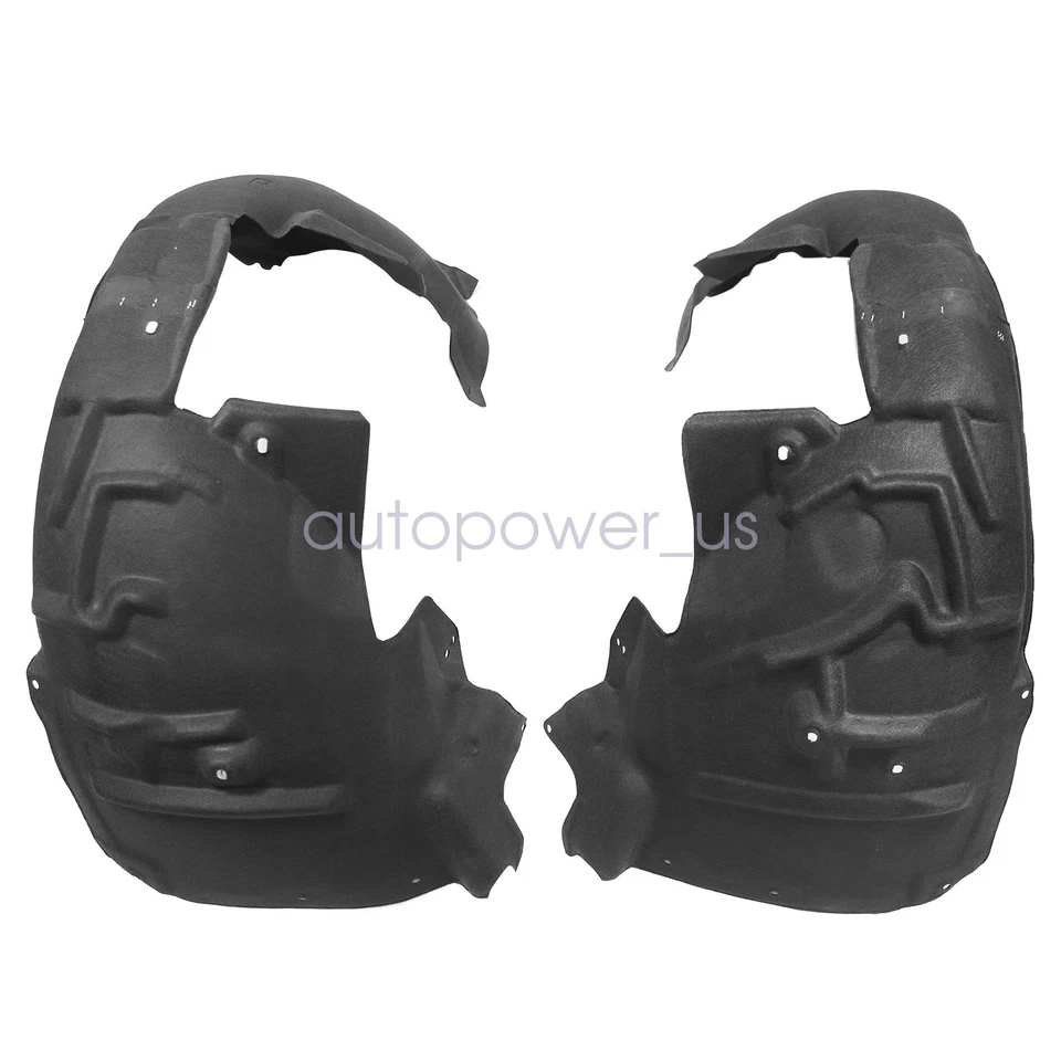 Splash Shield For 2009-2012 Audi A4 Quattro A4 Front Left & Right Side Set of 2 - Изображение 3 из 4